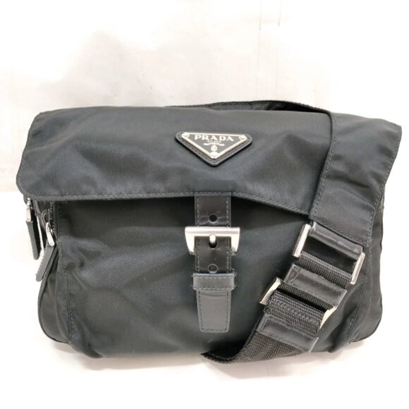 Prada Waist Pouch Black Nylon 369-031525 - Picture 1 of 16